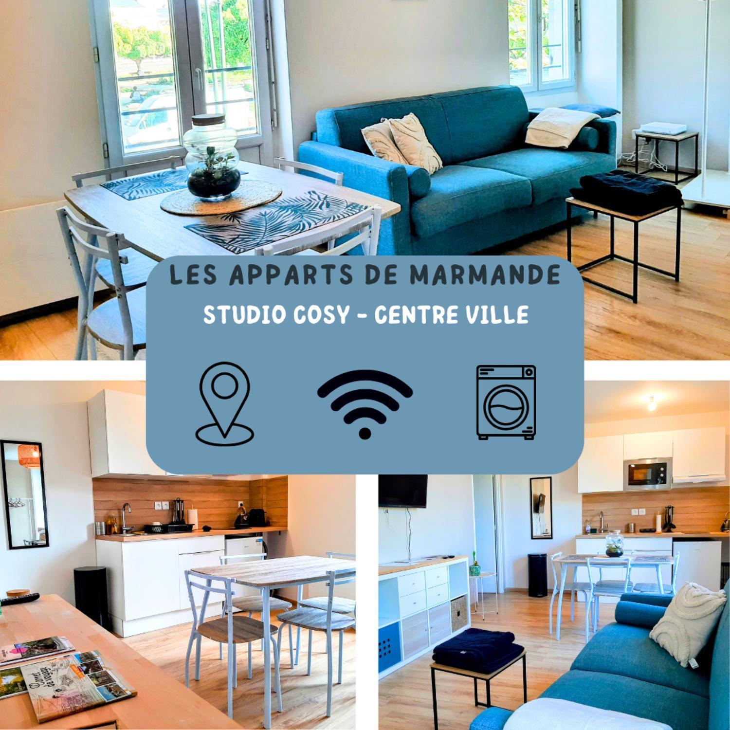 Les Apparts De Marmande - Appart Cosy, Centre De Marmande Luaran gambar